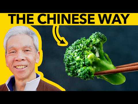 🥦 How a Chinese Chef Cooks Broccoli! (蒜蓉西蘭花)