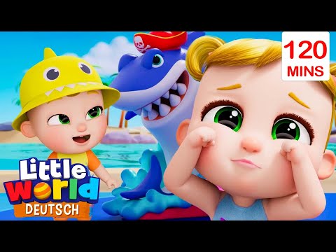 Der Haifischtanz | Kinderlieder f&uuml;r Kleinkinder | Little World Deutsch