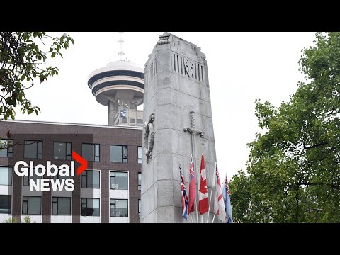 Remembrance Day 2023: BC holds ceremony at Vancouver's Victory Square | FULL