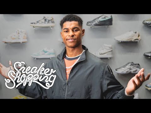 Marcus Rashford Goes Sneaker Shopping With Complex