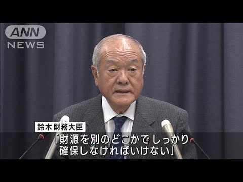 鈴木財務大臣「動き急で理解できない」　岸田総理14日にも人事方針めぐり(2023年12月12日)