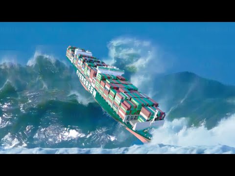 Why MONSTER WAVES Can&rsquo;t Sink Large Ships During Storms