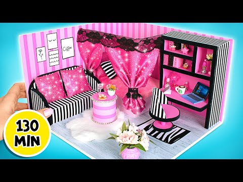 🏡LIVE: Let's Build And Decorate Coolest Miniature Doll House || FUN CRAFTS