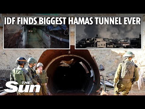 ISRAELI troops have found the biggest Hamas tunnel under Gaza yet