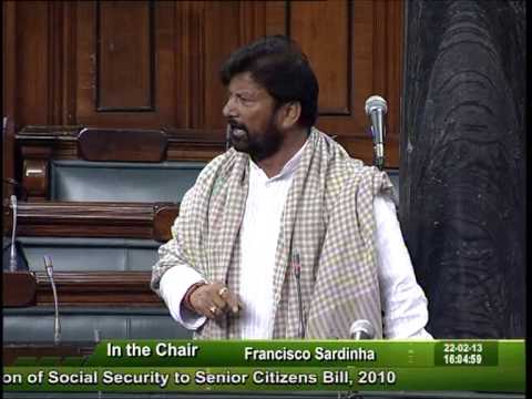 Speech in Parliament on Social Security to Senior Citizens' Bill, 2010