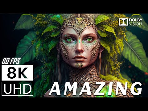 AMAZING COLORS - 12K Scenic Relaxation Film  With Calming Music - 12K (120fps) Video UltraHD