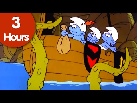 Outsmarting the Scary Villains! &amp;bull; The Smurfs 3 Hours