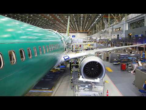 Aircraft Manufacturing✈️2024 Plane Assembly Factory tour Boeing &amp; Airbus plant {Making of}