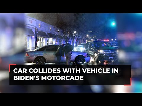 Security scare near Joe Biden as car hits motorcade; US secret service on high alert