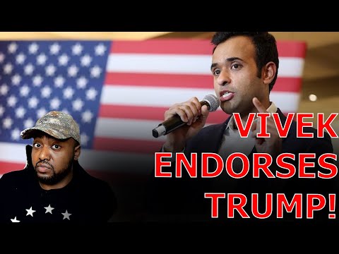 Vivek Ramaswamy DROPS OUT GOP Race And ENDORSES TRUMP As Nikki Haley Celebrates DEFEAT In Iowa!