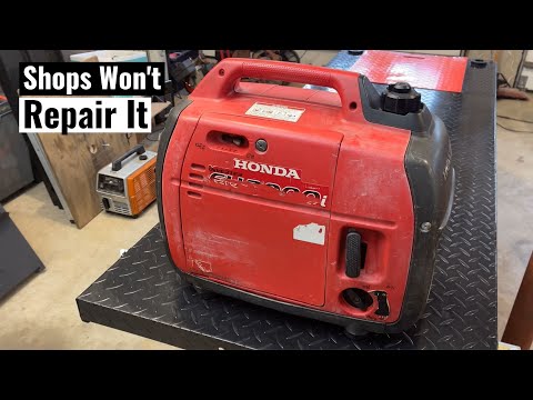 Old Honda EU2000i Generator Leaking Fuel