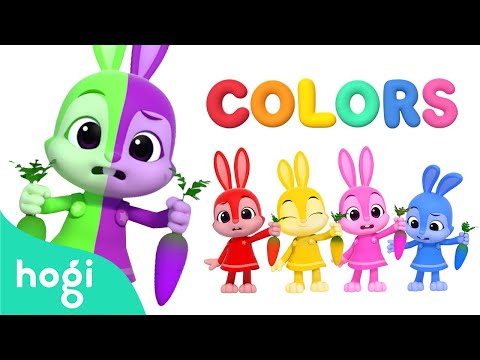 [NEW✨] Learn Colors with Carrot Catching Game &amp; Jeni | Learn Colors for Kids | Pinkfong Hogi