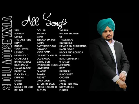 Sidhu Moose Wala | Top 100+ Songs | Audio Jukebox | Tribute To Sidhu Moose Wala | SG BEATS