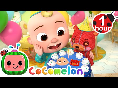 Happy Birthday JJ + MORE CoComelon Nursery Rhymes &amp; Kids Songs