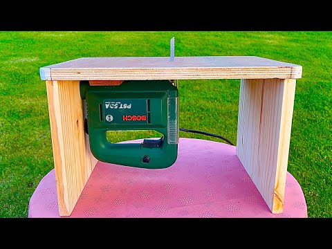 Homemade Jigsaw Table Machine - DIY Jigsaw Table