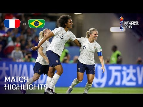 France v Brazil | FIFA Women&rsquo;s World Cup France 2019 | Match Highlights