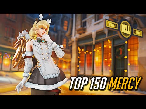 *TOP 150* With MERCY ONLY SOLO QUEUE! 🤍 Top 500 Mercy Gameplay - Overwatch 2