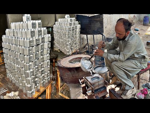 Amazing Process Of Making A Tractor Hydraulic Pump | How To Make Tractor Hydraulic Pump