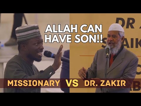 CHRISTIAN ARGUES DR. ZAKIR OVER ALLAH HAVING A SON IN NIGERIA 2023