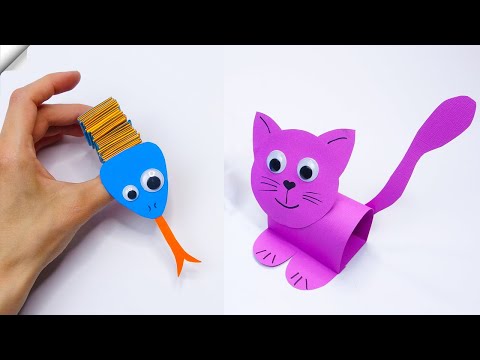 7 Craft ideas with paper  7 DIY paper crafts  Paper toys