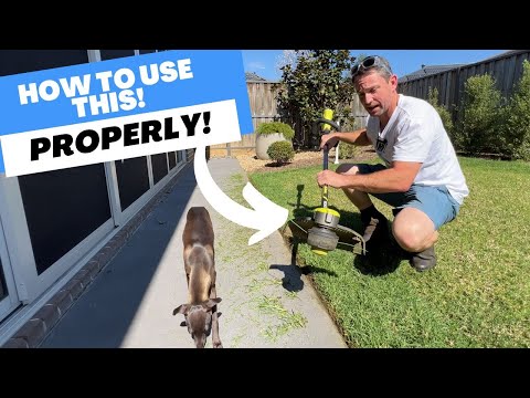 The ULTIMATE How to use a Line Trimmer / Whipper Snipper / Weed Eater Video.