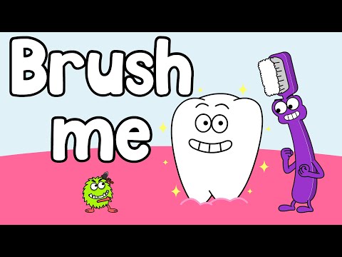 Brush Your Teeth Song - Kids Songs - Nursery Rhymes - In the morning - Cartoon - Healthy Habits