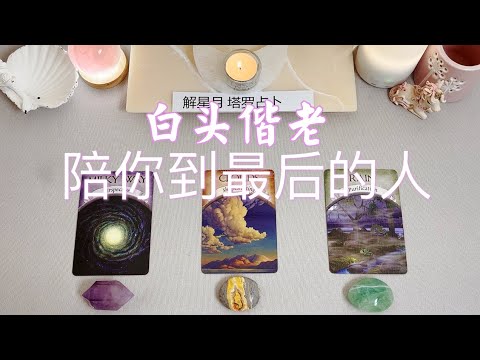 ♾️陪你到最后的人~白头偕老????谁在尽头等你？Ta的特质？灵魂伴侣，结婚对象？塔罗占卜