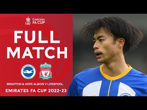 FULL MATCH | Brighton &amp; Hove Albion 2-1 Liverpool | Fourth Round | Emirates FA Cup 2022-23