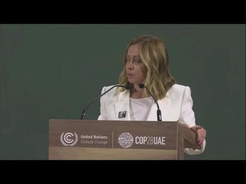 Cop28, Meloni: &quot;No a cibo laboratorio per pi&ugrave; poveri e sano per ricchi&quot;