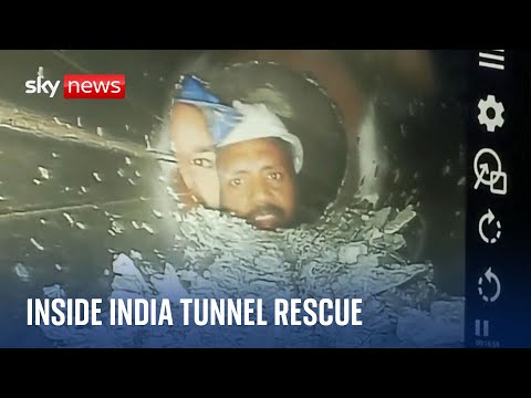 India tunnel: Inside the rescue of 41 workers trapped underground in Uttarakhand