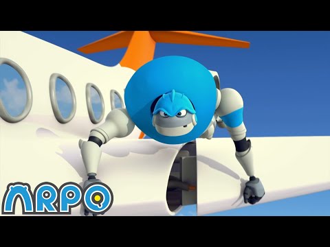 Handle The Tooth! | ARPO The Robot Classics | Full Episode | Baby Compilation | Funny Kids Cartoons