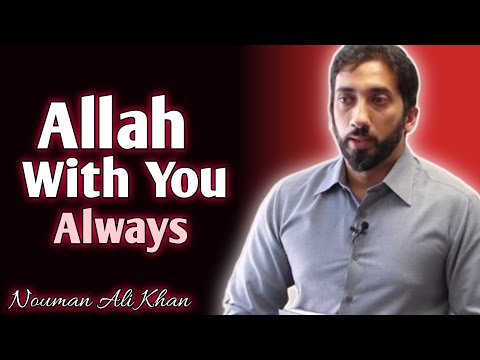 None cares your feelings without Allah | Nouman Ali Khan 