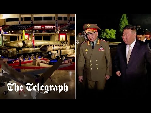 North Korea: Kim Jong-un shows unseen nuclear weapons to Russia&rsquo;s defence minister