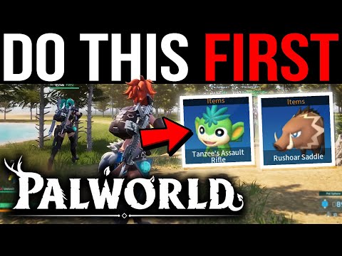 Palworld - DO THIS FIRST! Beginner Guide