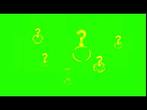 ? question mark ping spam (League of legends green screen effect)