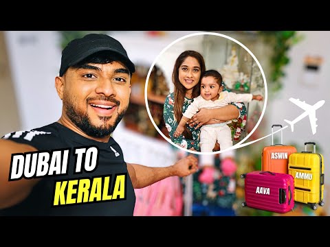 നമ്മൾ നാട്ടിലോട്ട് പോകുന്നു 😍🔥 | DUBAI TO KERALA ✈