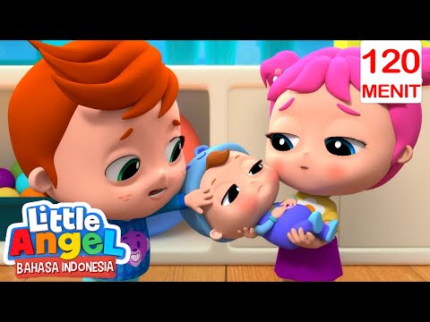 Cepat Sembuh Ya Bayi John! | Little Angel Bahasa Indonesia | Kartun dan Lagu Anak Anak