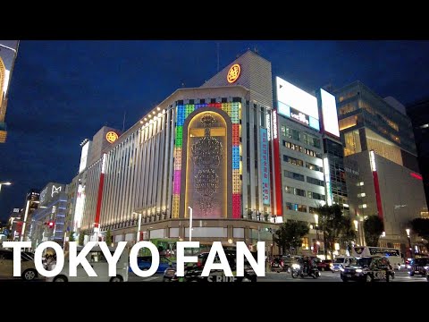 銀座散歩 |【4K】 Night Walking Ginza Tokyo Japan (Oct. 2023)