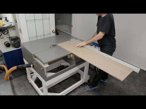 Sliding TableSaw made with Worm Drive Circular Saw!