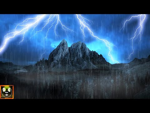 Epic Thunderstorm Sounds for Sleeping | Rain, Heavy Thunder and Loud Lightning Strike Sound Effects