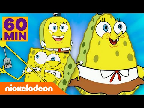 &iexcl;1 hora de lo mejor de la temporada 6 de Bob Esponja! Parte 1 | Nickelodeon en Espa&ntilde;ol