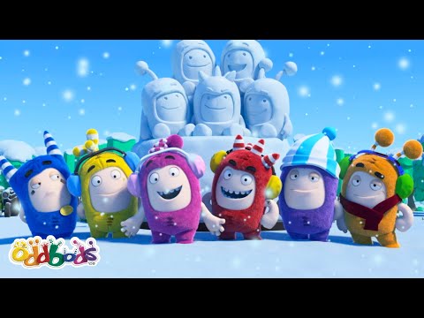 Christmas Is Snow Joke In Oddsville! 🎅 | Oddbods Cartoons | Funny Cartoons For Kids