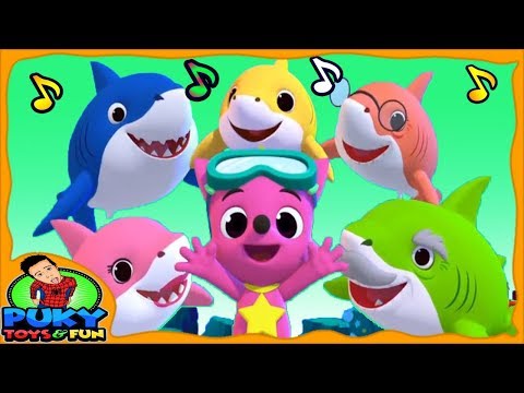 Baby shark songs different versions, Pinkfong dance and sing ocean animal songs Educational app