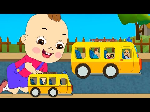 Wheels on the Bus - Baby songs - Nursery Rhymes &amp; Kids Songs