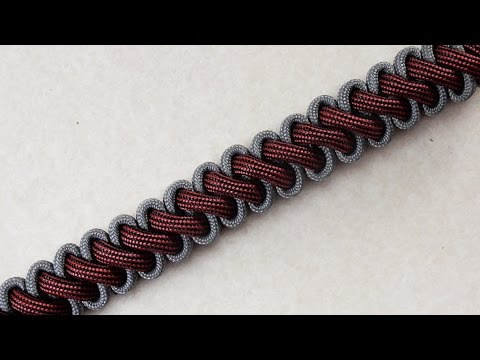 How You Can Braid A &quot;Bootlace Parachute Cord Survival Bracelet&quot; Without Buckle