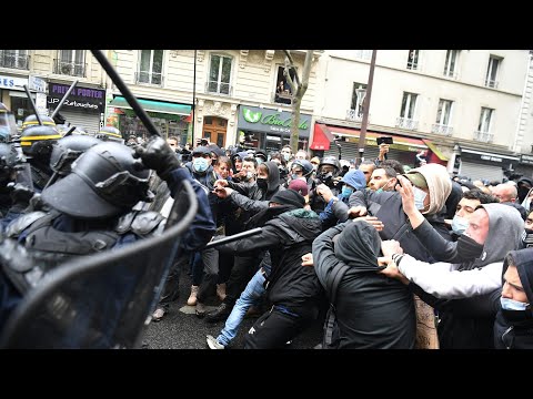 Ausschreitungen bei 1.-Mai-Protesten in Paris | AFP