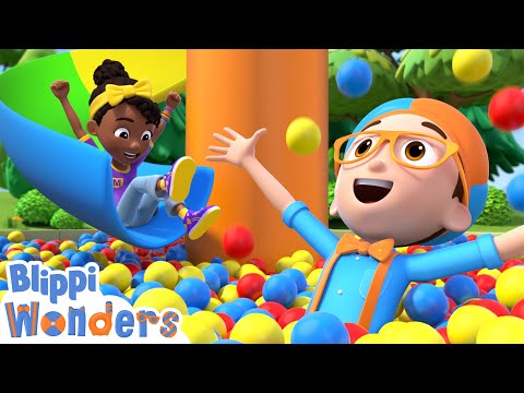 NEW! Blippi &amp; Meekah's Ultimate Playground! | Blippi Wonders Educational Cartoons for Kids