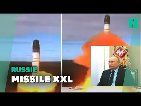 &quot;Satan II&quot;: la Russie met en sc&egrave;ne un essai de son missile Sarmat