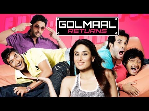 Golmaal Returns (HD) | Ajay Devgan | Kareena Kapoor | Arshad Warsi | Bollywood Latest Movie