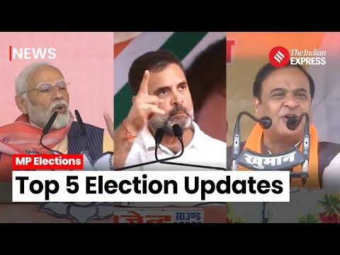 Election Update: PM Modi And Rahul Gandhi Lead Campaigns In MP, Amit Shah &amp;amp; Gadkari Join The Fray